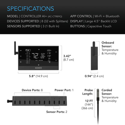 AC Infinity - Controller AI+ Environmental Controller