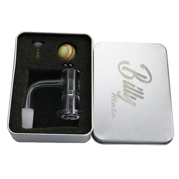 Fully Fused Straight Terp Slurper Complete 90° Quartz Dab Kit – 14mm Male