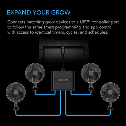 AC Infinity - UIS Splitter Hub 4-Port, Adapter Dongle for Shared Programming