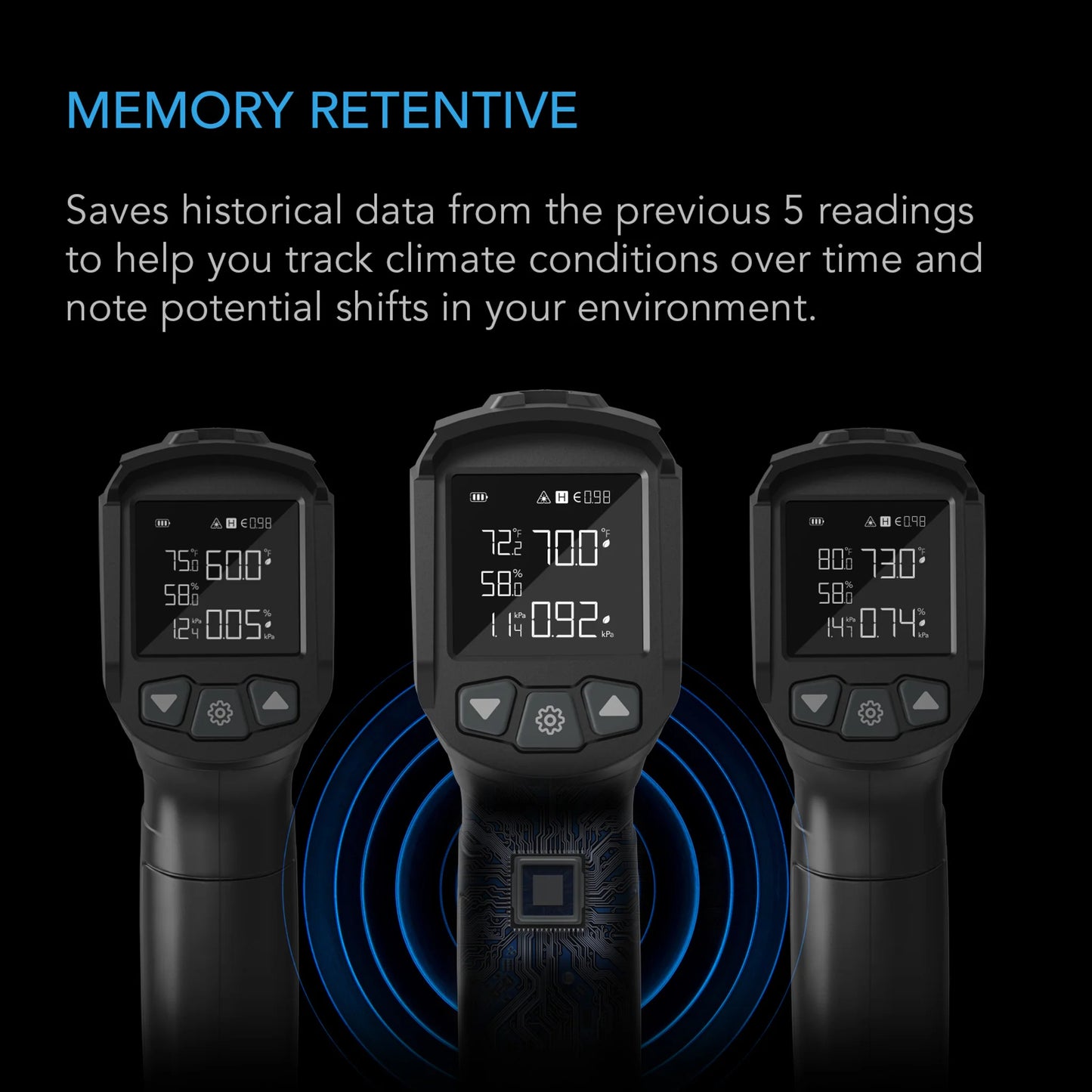 AC Infinity - VPD Thermometer, Handheld Environmental Monitor