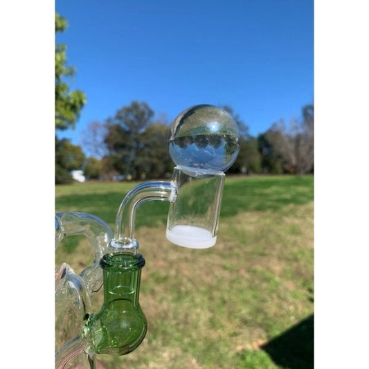 Clear Marble Carb Cap for Bangers