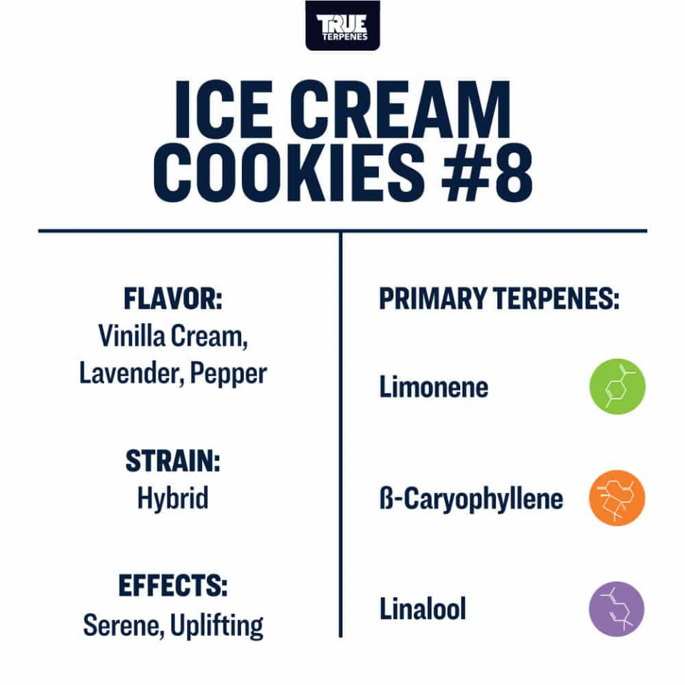 True Terpenes - Ice Cream Cookies #8