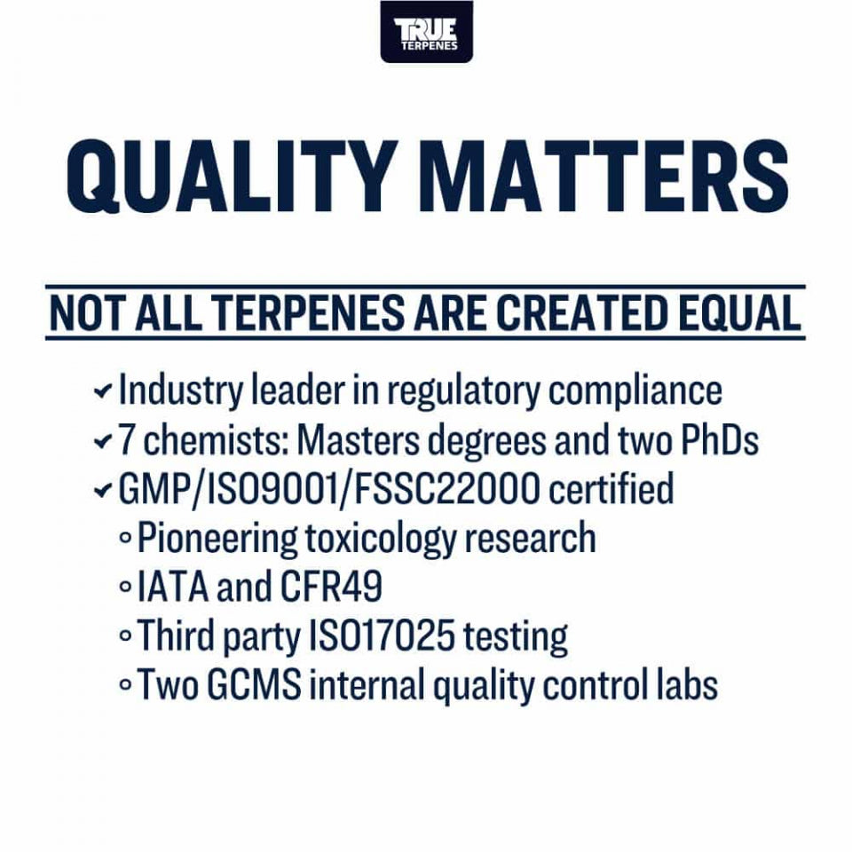 True Terpenes - Lemonade Kush