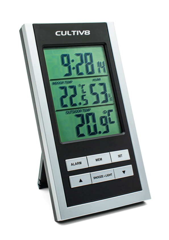 Cultiv8 Thermo/Hygrometer