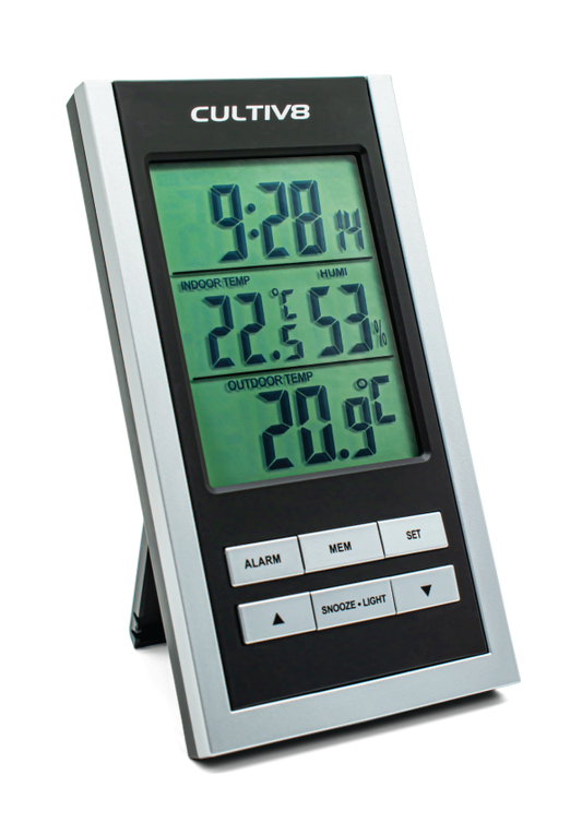 Cultiv8 Thermo/Hygrometer