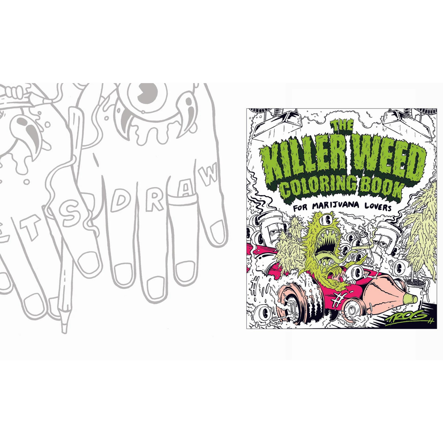 TROG - The Killer Weed Coloring Book