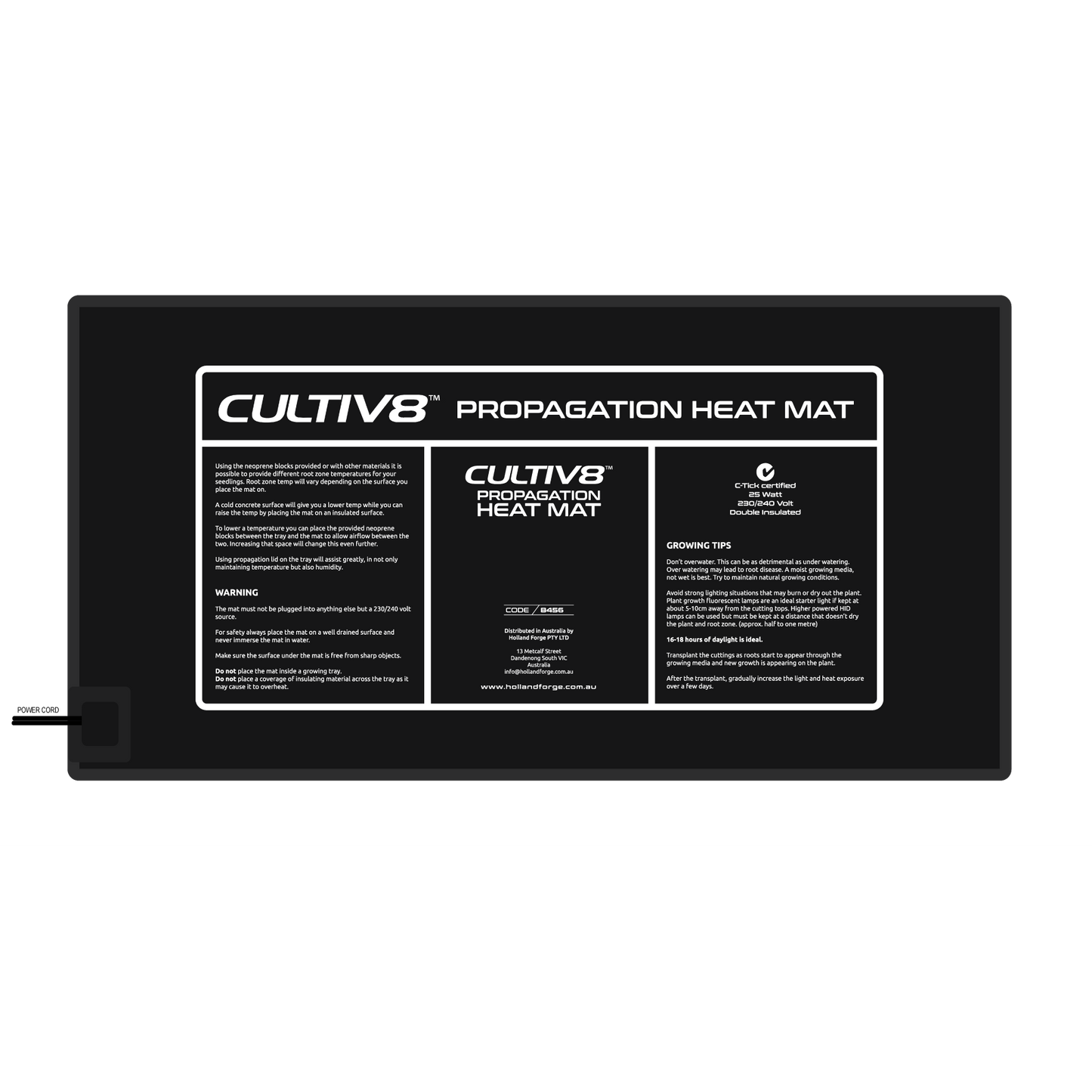 Cultiv8 Heat Mat