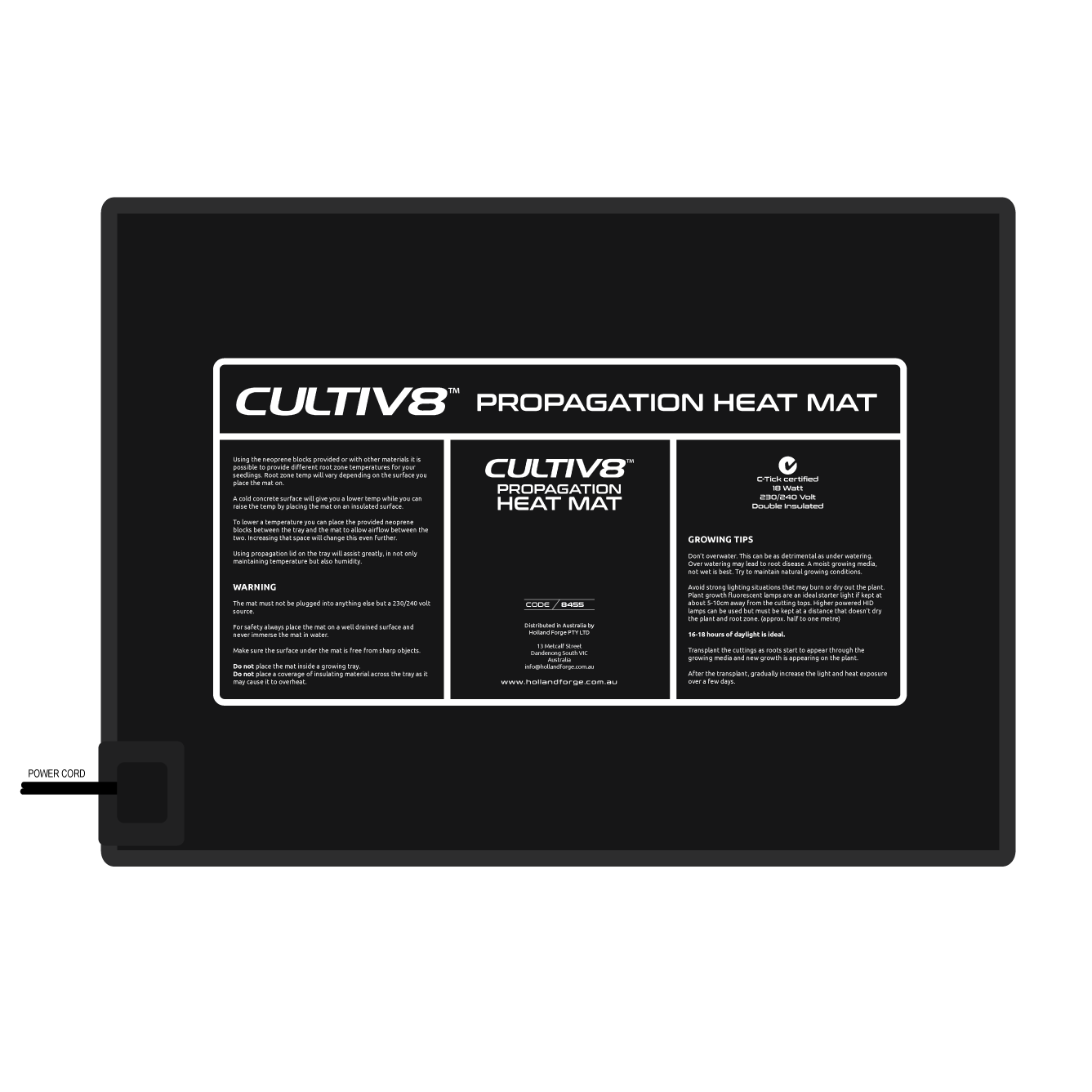 Cultiv8 Heat Mat