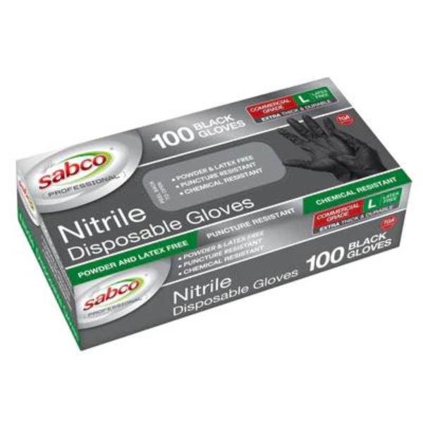 Sabco Nitrile Gloves Powder Free 100pcs