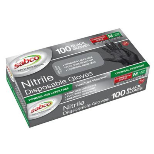 Sabco Nitrile Gloves Powder Free 100pcs